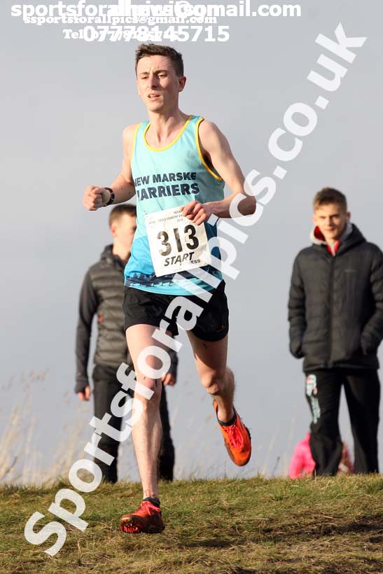 Senior mens North Eastern Cross Country, 2018 Northern Cross Country Champs., Wrekenton, Gateshead. Photo:  David T. Hewitson/Sports for All Pics